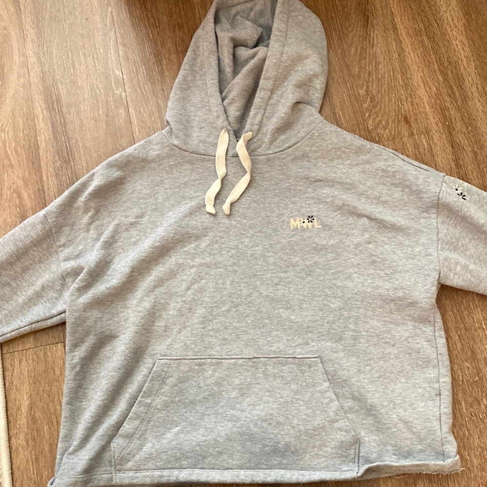MWL (madewell) sweatshirt with floral detail
